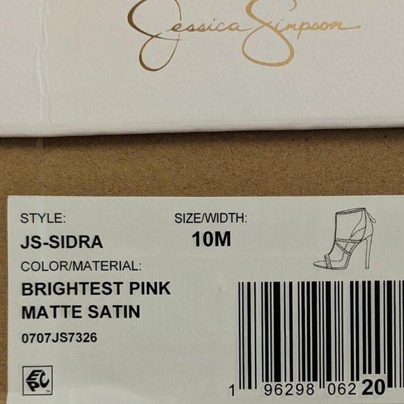 Jessica Simpson Women's Pink Sandals - Picture 7 of 7